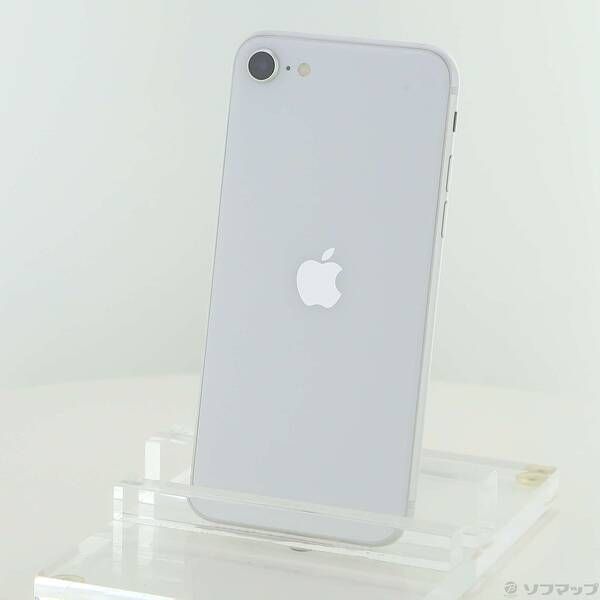 中古品〕 iPhone SE 第2世代 64GB ホワイト MX9T2J／A SIMフリー【305