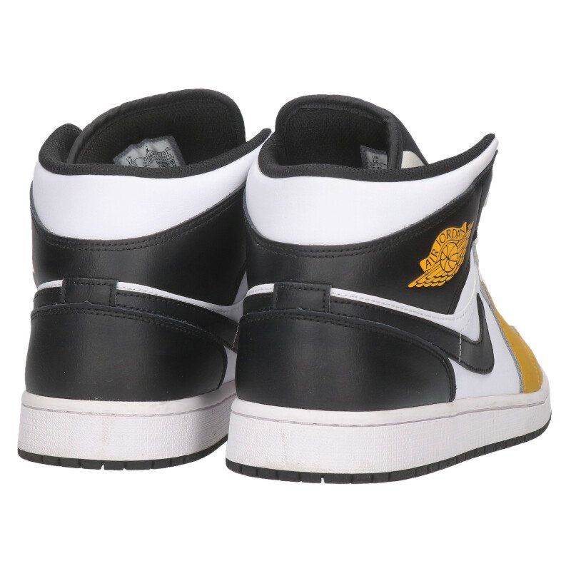  ナイキ Air Jordan 1 Mid Yellow Ochre DQ 8426 701 エアジョーダン1 ミッドイエローオークルスニーカー メンズ 30 cm スニーカー 靴
