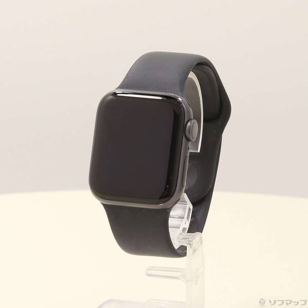 〔 品〕 Apple Watch Series 6 GPS 40 mm スペースグレイアルミニウムケース ブラックスポーツバンド 262