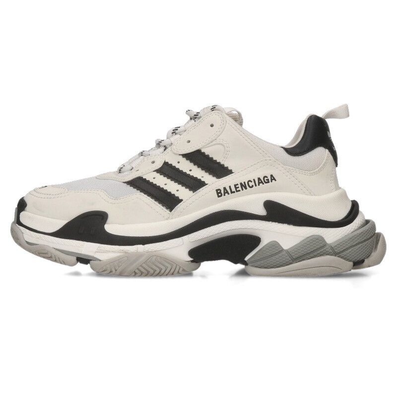 バレンシアガ アディダス adidas TRIPLE S トリプルエスレースアップスニーカー メンズ 41