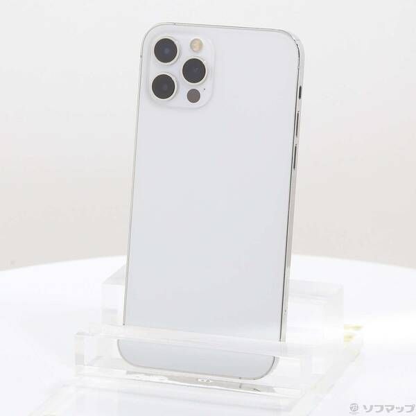 中古品〕 iPhone12 Pro 256GB シルバー MGMA3J／A SIMフリー【198