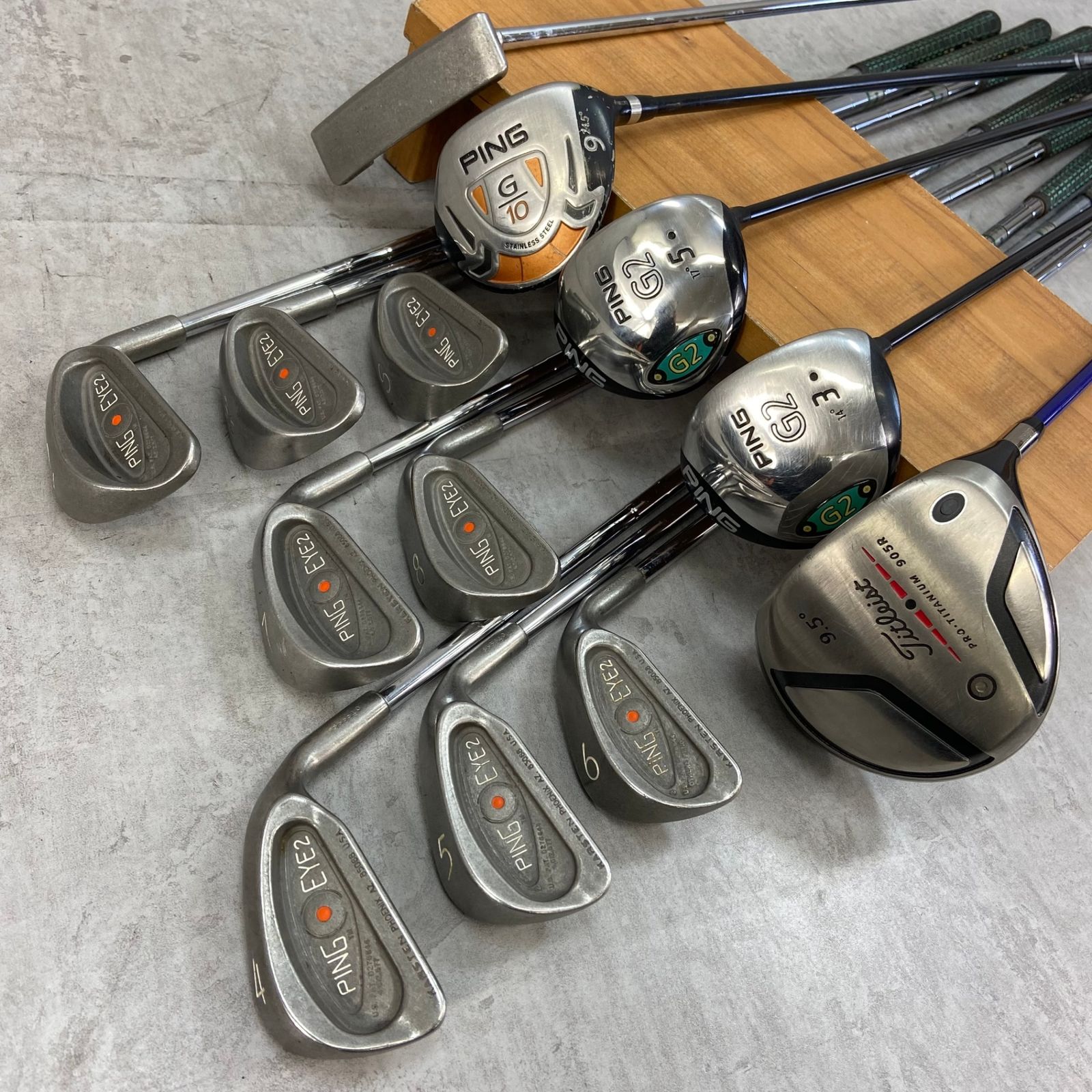 タイトリスト PING メンズゴルフ クラブセット 13本 右利き用 Titleist