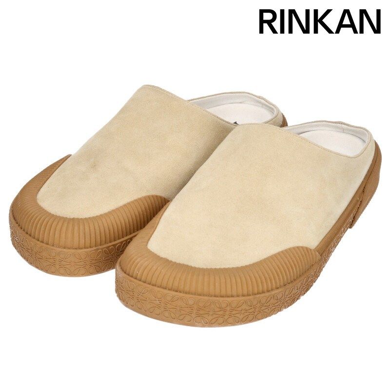 ロエベ 822302 スウェードレザーサンダル メンズ 42