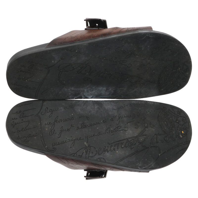 レザー ストラップサンダル