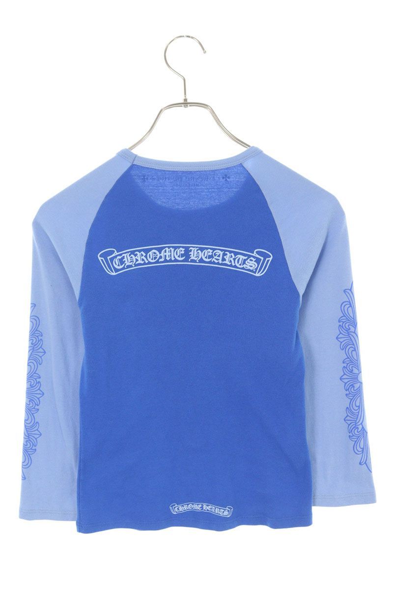 クロムハーツ アームフローラルプリントラグラン長袖カットソー