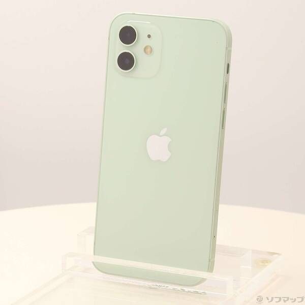中古品〕 iPhone12 128GB グリーン MGHY3J／A SIMフリー【276】