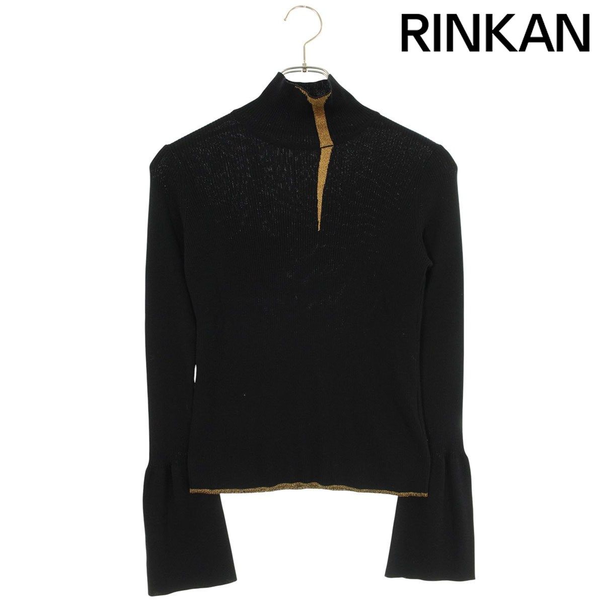 マメクロゴウチ 24AW MM24FW-KN078 Kintsugi High Neck Knitted Top 金