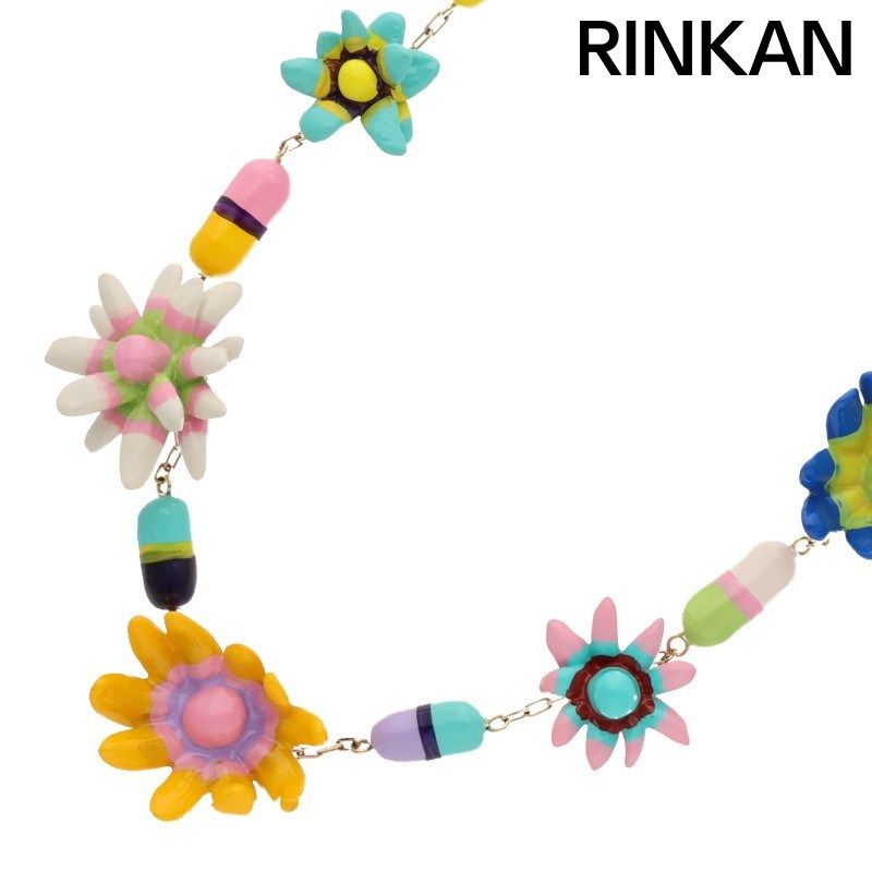 ミュウミュウ 22AW オルゴールフラワーネックレス レディース - メルカリ