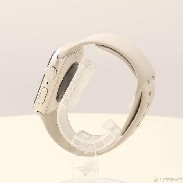 〔 品〕 Apple Watch SE 第2世代 GPS 44 mm スターライトアルミニウムケース スターライトスポーツバンド 276