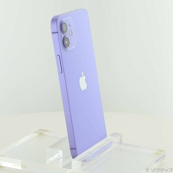 中古品〕 iPhone12 64GB パープル MJNH3J／A SIMフリー【262】 - メルカリ