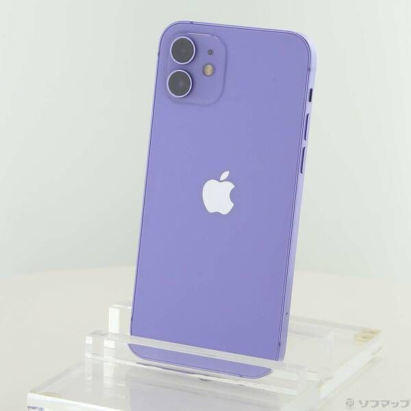 中古品〕 iPhone12 64GB パープル MJNH3J／A SIMフリー【262】 - メルカリ