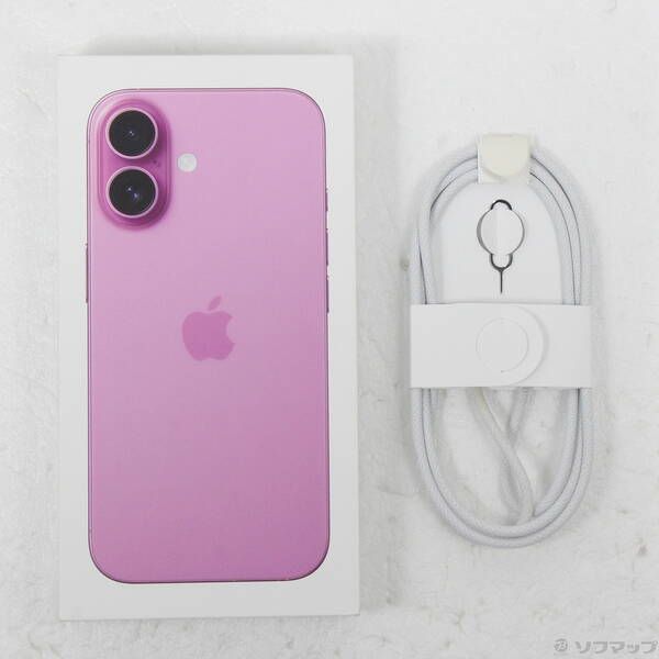 中古品〕 iPhone16 128GB ピンク MYDT3J／A SIMフリー【258】 - メルカリ
