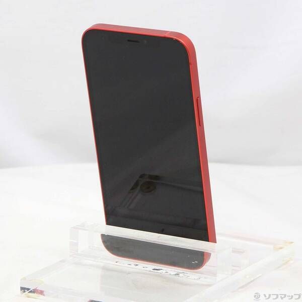 中古品〕 iPhone12 128GB プロダクトレッド MGHW3J／A SIMフリー【297
