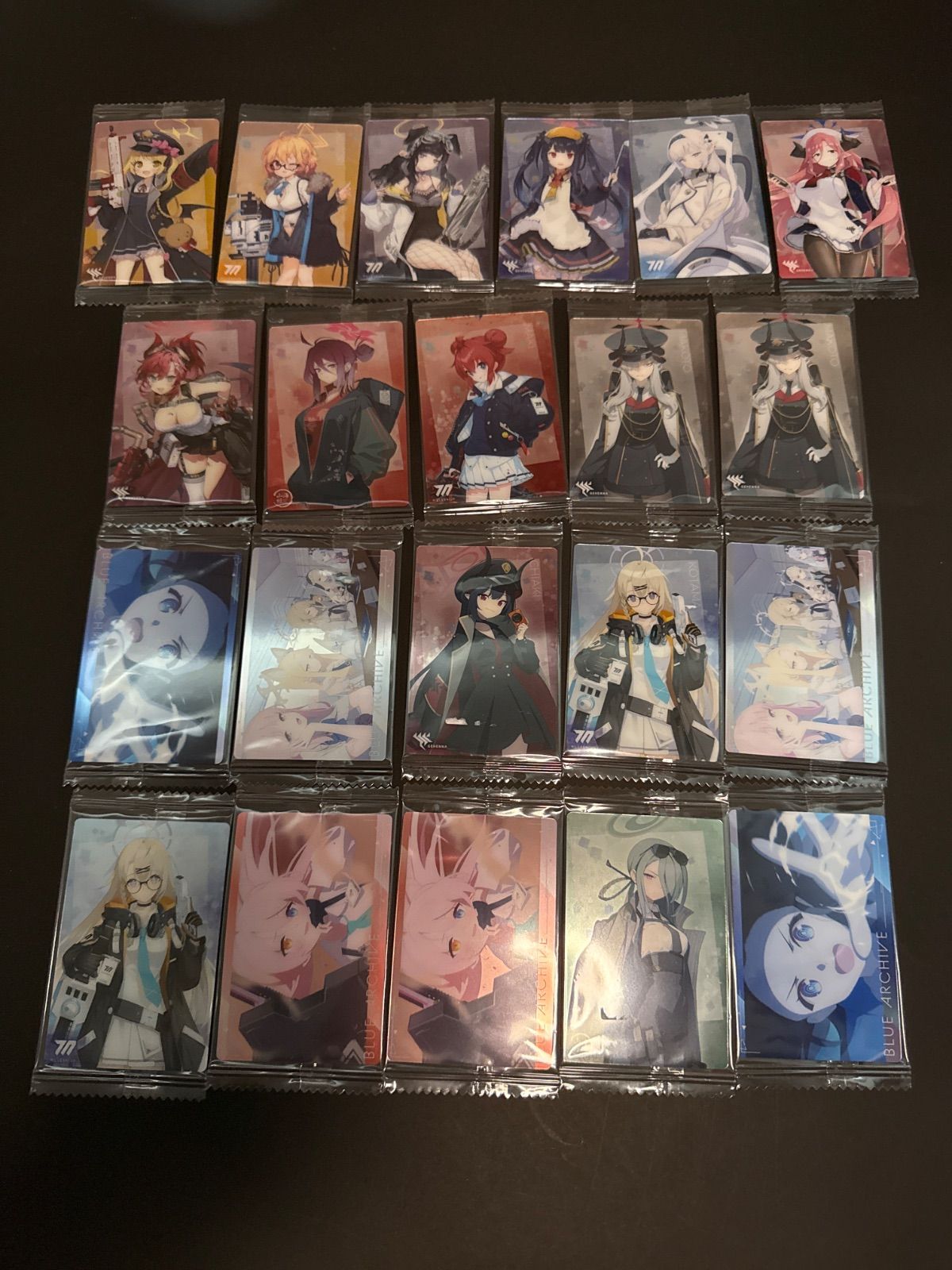 ブルアカ　ウエハース　まとめ売り ブルーアーカイブ ブルアカ ウエハース 21点まとめ売り - メルカリ