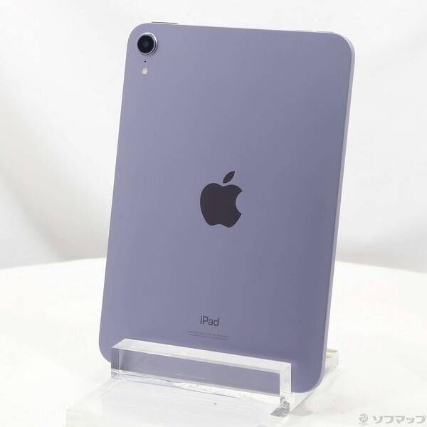 中古品〕 iPad mini 第6世代 256GB パープル MK7X3J／A Wi-Fi【196
