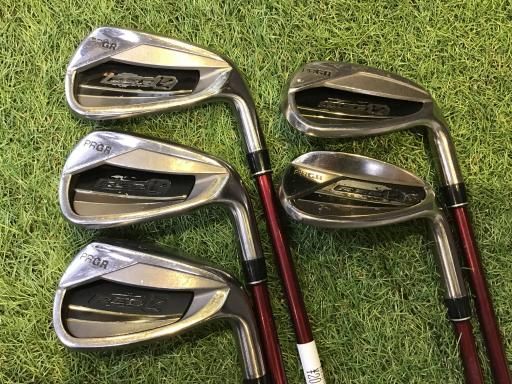 中古】 プロギア RED チタンフェース(2016) 7S アイアンセット IR RED