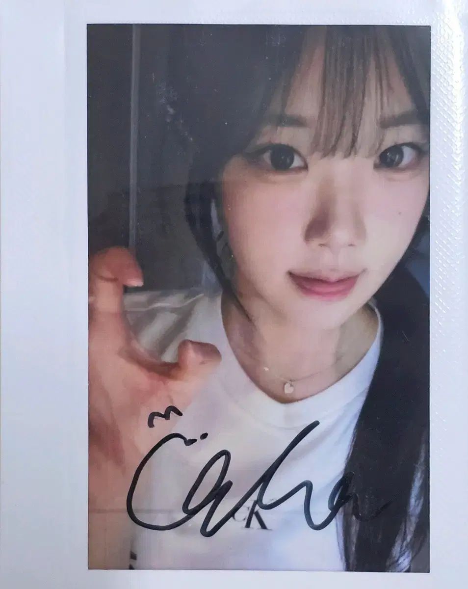 CLASS:y（クラッシー） ユン・チェウォン(YUN CHAEWON) ワイド サイン