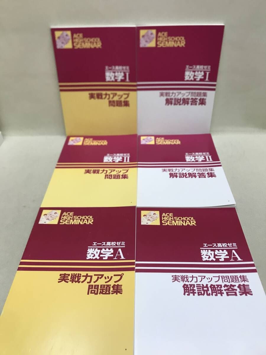 エース高校ゼミ 国語/英語/数学 教材まとめ売り 基礎力養成講座 実戦力 エース高校ゼミ 国語/英語/数学 教材まとめ売り 基礎力養成講座 実戦力