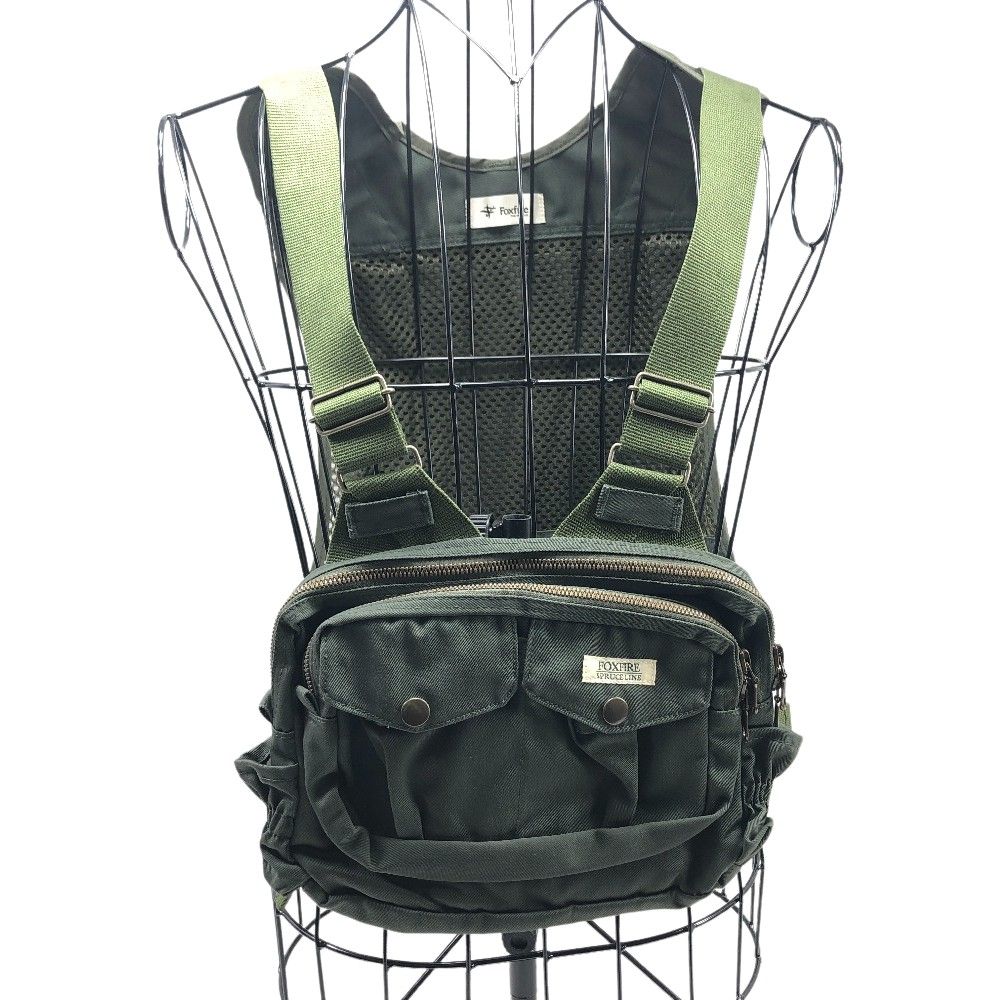 ΣΣFoxfire フォックスファイヤー フィッシングベスト チェストストラップベスト