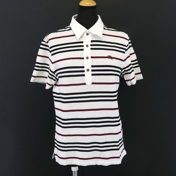 バーバリーブラックレーベル ポロシャツ Aランク