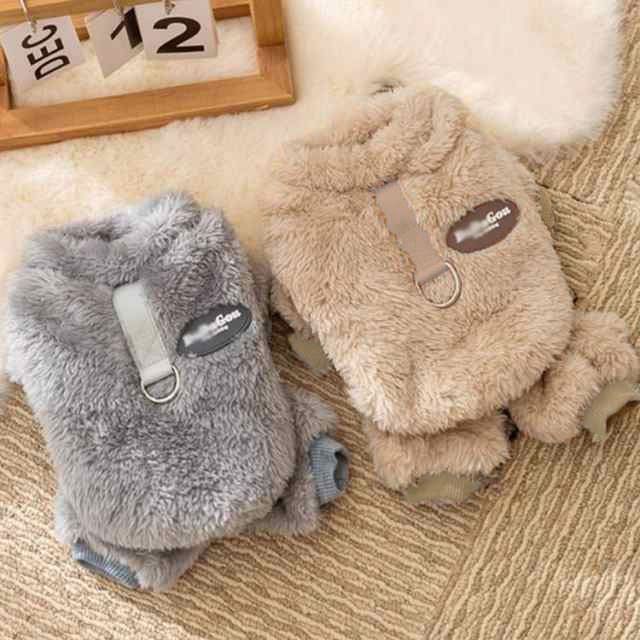 犬の服 ロンパース ドッグウェア 暖かい 秋冬 中綿コート ペット服 犬