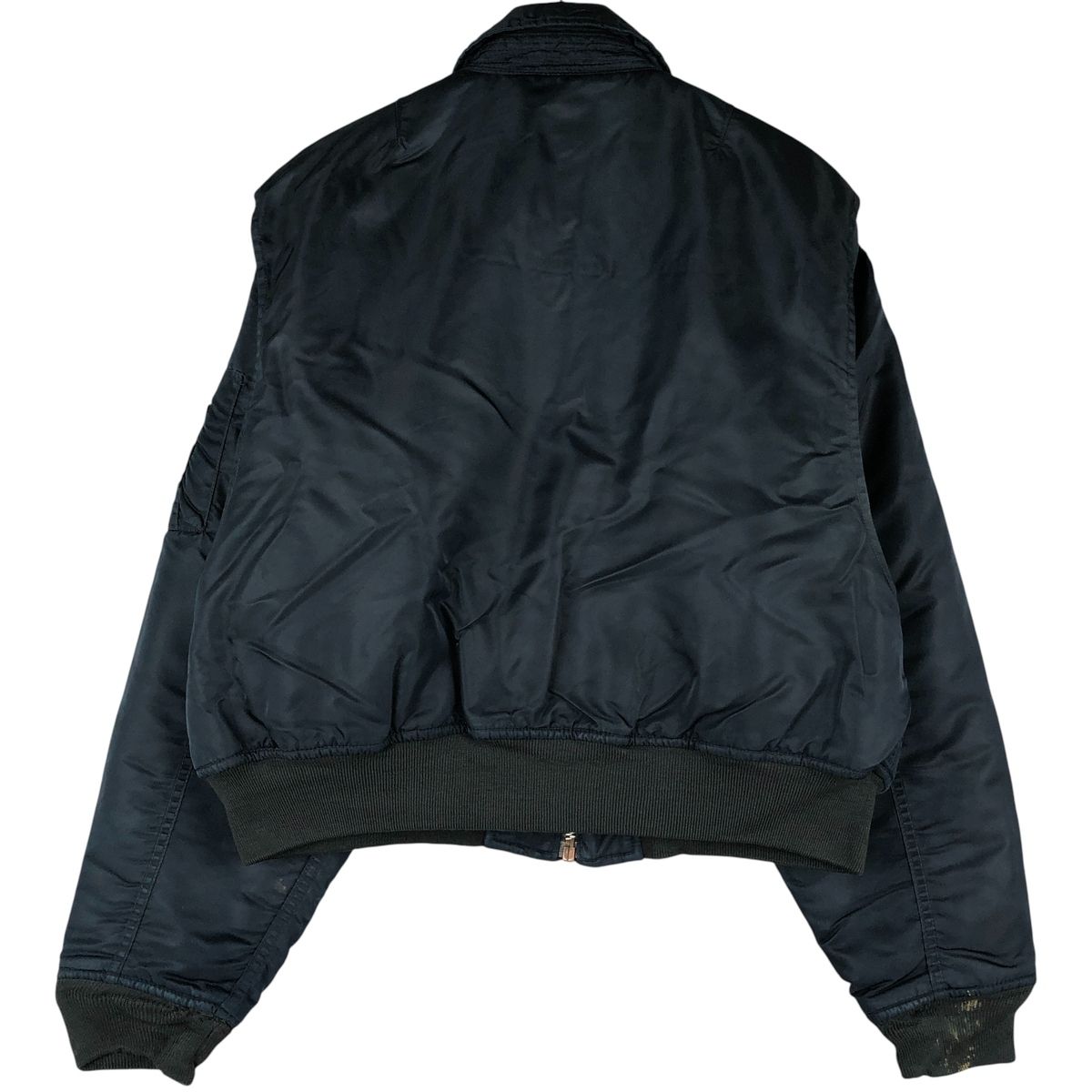 古着 民間品 ショット SCHOTT CWU-Rタイプ 中綿入り ミリタリー フライトジャケット メンズXL相当 eaa 603250