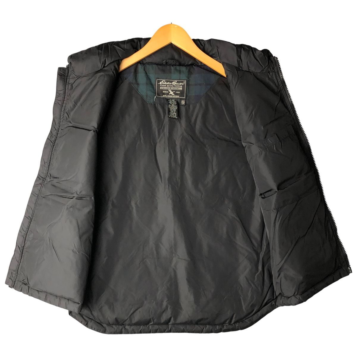 00s Eddie Bauer エディバウアー　ダウンベスト　グースダウン　L 古着 00年代 エディーバウアー Eddie Bauer グースダウンベスト メンズ