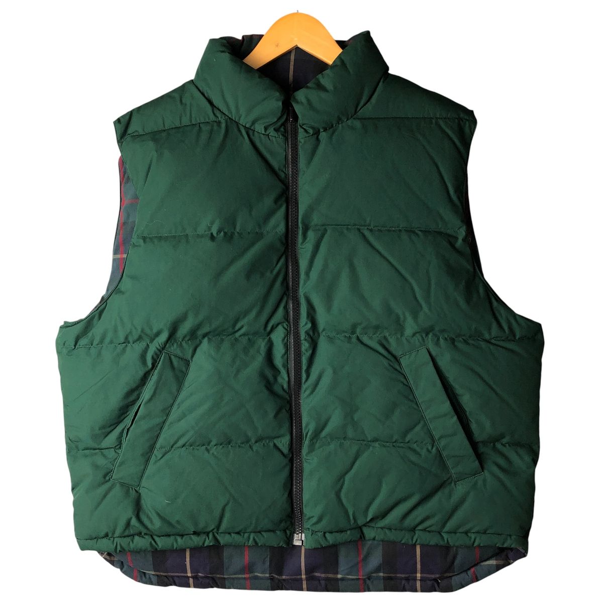 古着 00年代 エディーバウアー Eddie Bauer リバーシブル チェック柄