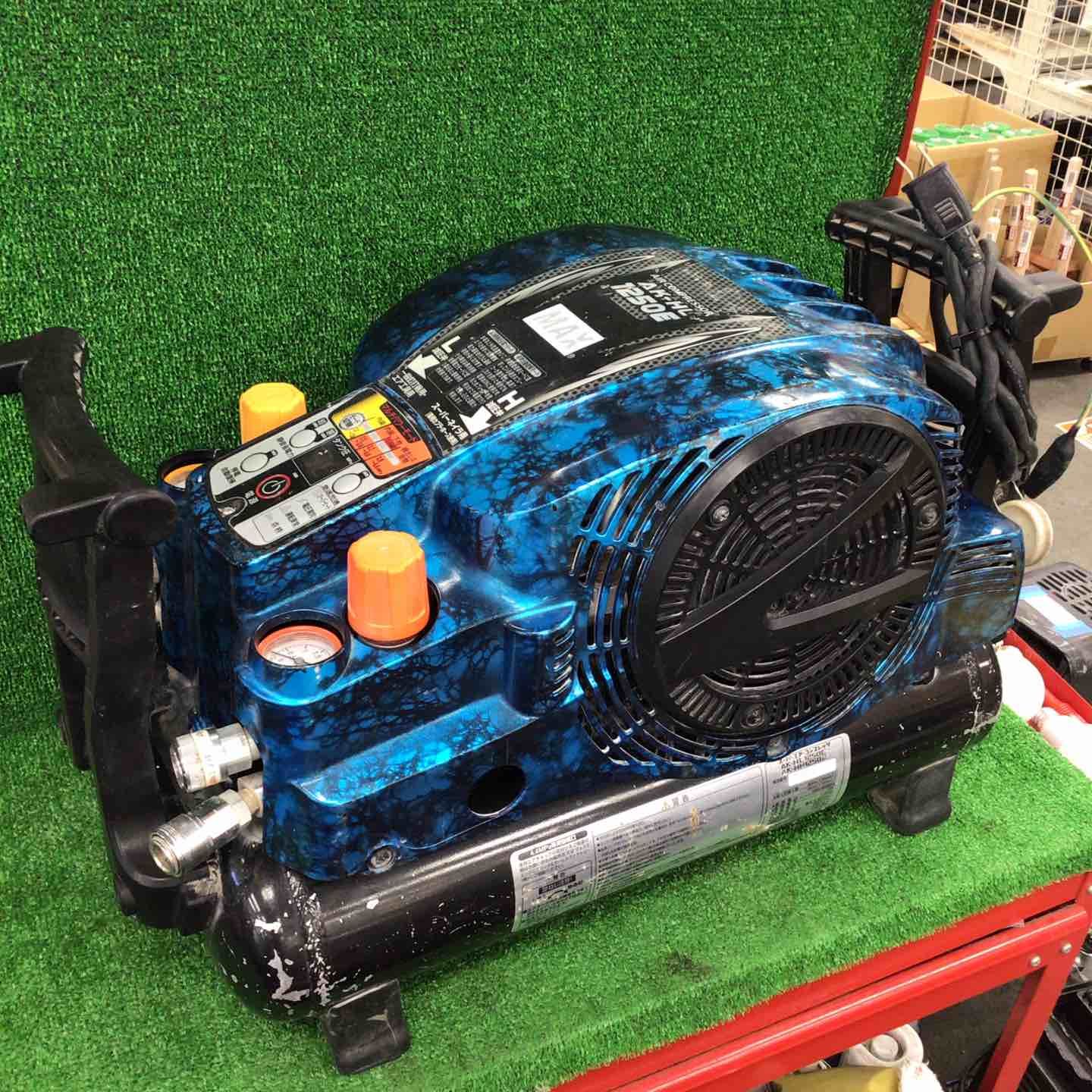 マックス MAX エアコンプレッサー AK-HL 1250 E ガイアブルー