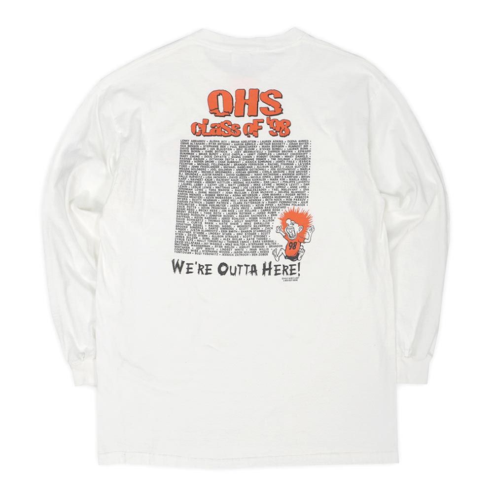 OHS class of 98 90s 90年代 旧タグ DELTAボディ 長袖 ロングスリーブT
