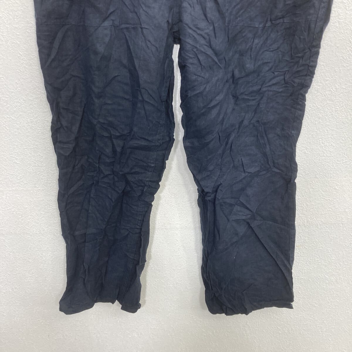 Polo Ralph Lauren リネンパンツ W40 ネイビー ポロラルフローレン