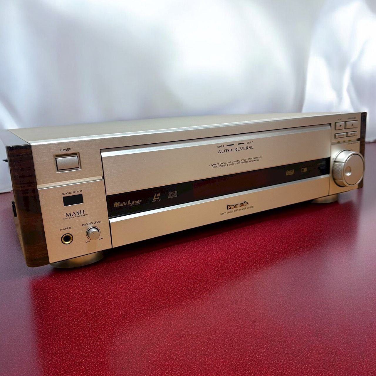 ☆送料無料 美品 Panasonic パナソニック LX-1000 レーザーディスク