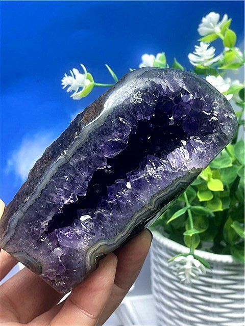 AAA級家庭円満◇天然ウルグアイ産アメジスト原石B88G3/117G41D - メルカリ