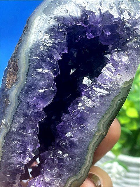 AAA級家庭円満◇天然ウルグアイ産アメジスト原石B88G3/117G41D - メルカリ