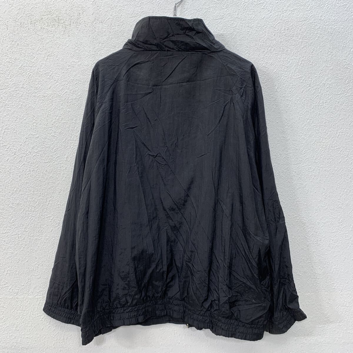 b.i.GEAR ナイロンジャケット L ブラック マルチカラー ジップアップ