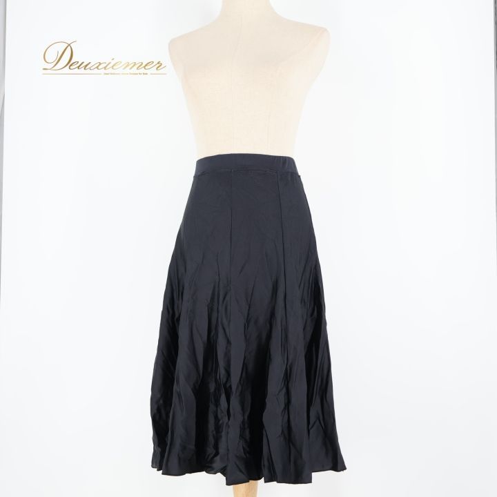 社交ダンス 衣装 スカート ブラック系 チャコット Chacott 黒 光沢