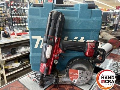 makita マキタ AR 411 HR 高圧エアビス打ち機 ケース付 ビス コイルタイプ 25～41 mm ハンズクラフ