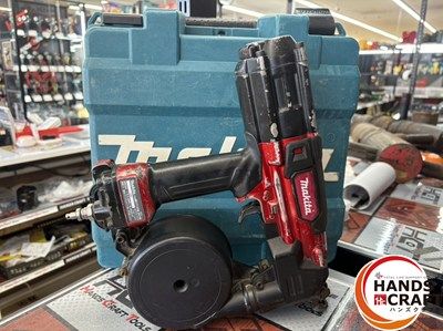 makita マキタ AR 411 HR 高圧エアビス打ち機 ケース付 ビス コイルタイプ 25～41 mm ハンズクラフ