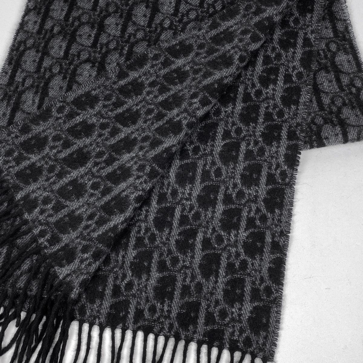 クリスチャンディオール Christian Dior トロッター柄 マフラー