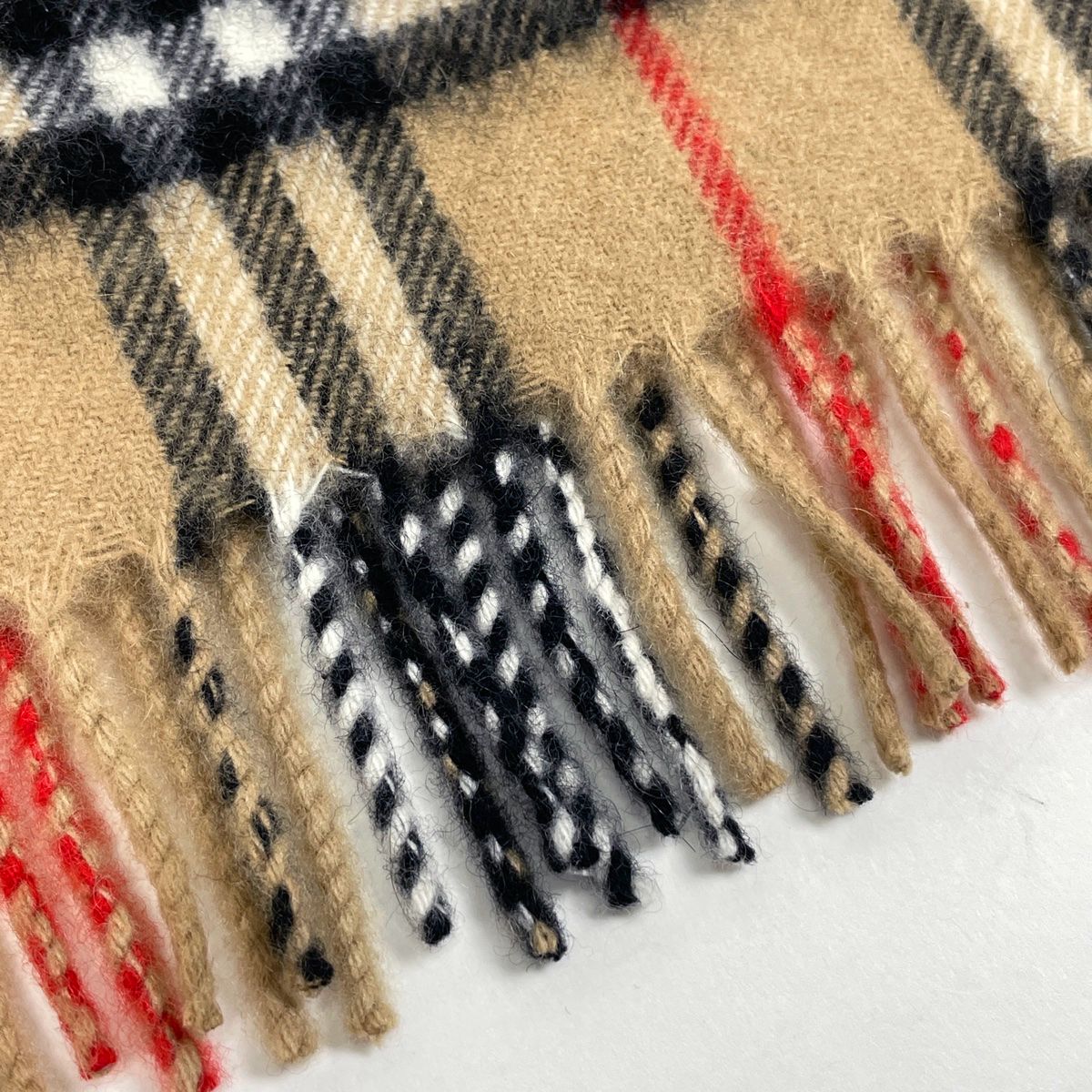 BURBERRY チェック柄マフラー・ブランケット BURBERRY バーバリーチェック柄ブランケット.マフラー 【vintage