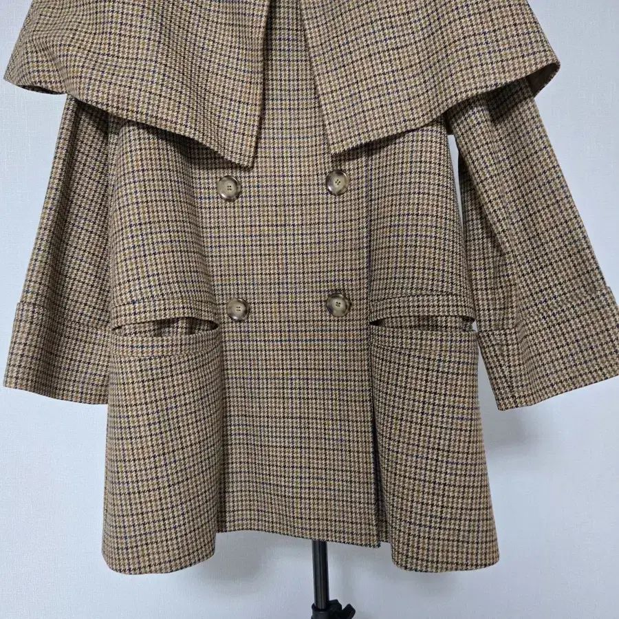 A.P.C. アーペーセー XS ケープ WHO フード ウールコート W-コート-126