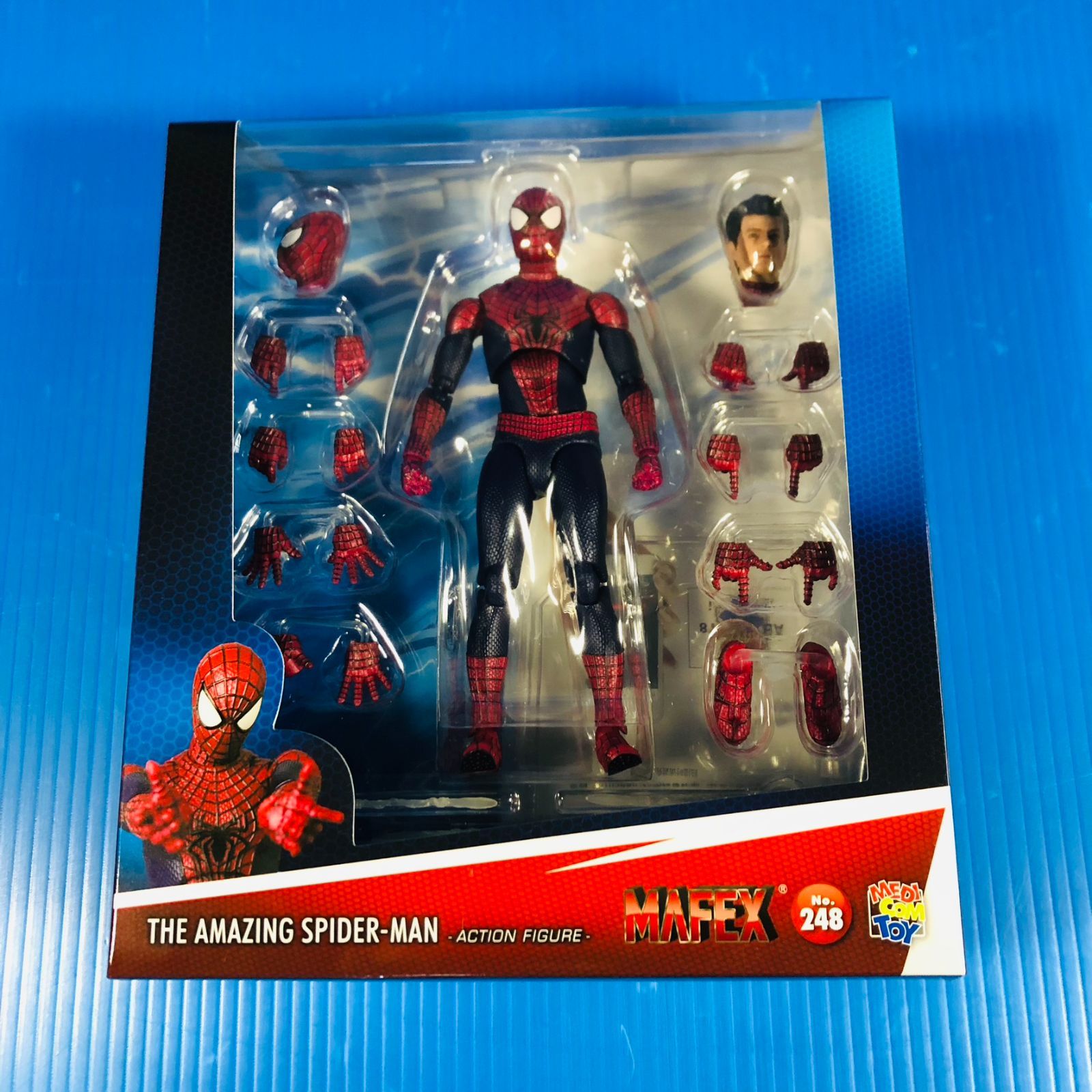 新品未開封】MAFEX No.248 THE AMAZING SPIDER-MAN 155mm メディコム