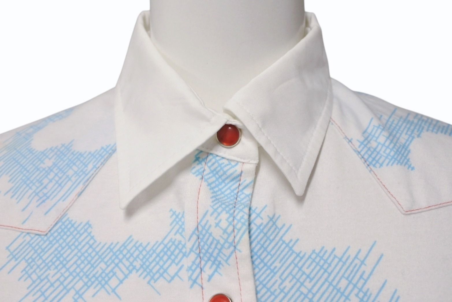 Christian Dior クリスチャンディオール ウエスタンシャツ 長袖 2P12055072 サイズ36 カートゥーン ガリアーノ期 美品 中古 4b009887 Christian Dior クリスチャンディオール ウエスタンシャツ 長袖