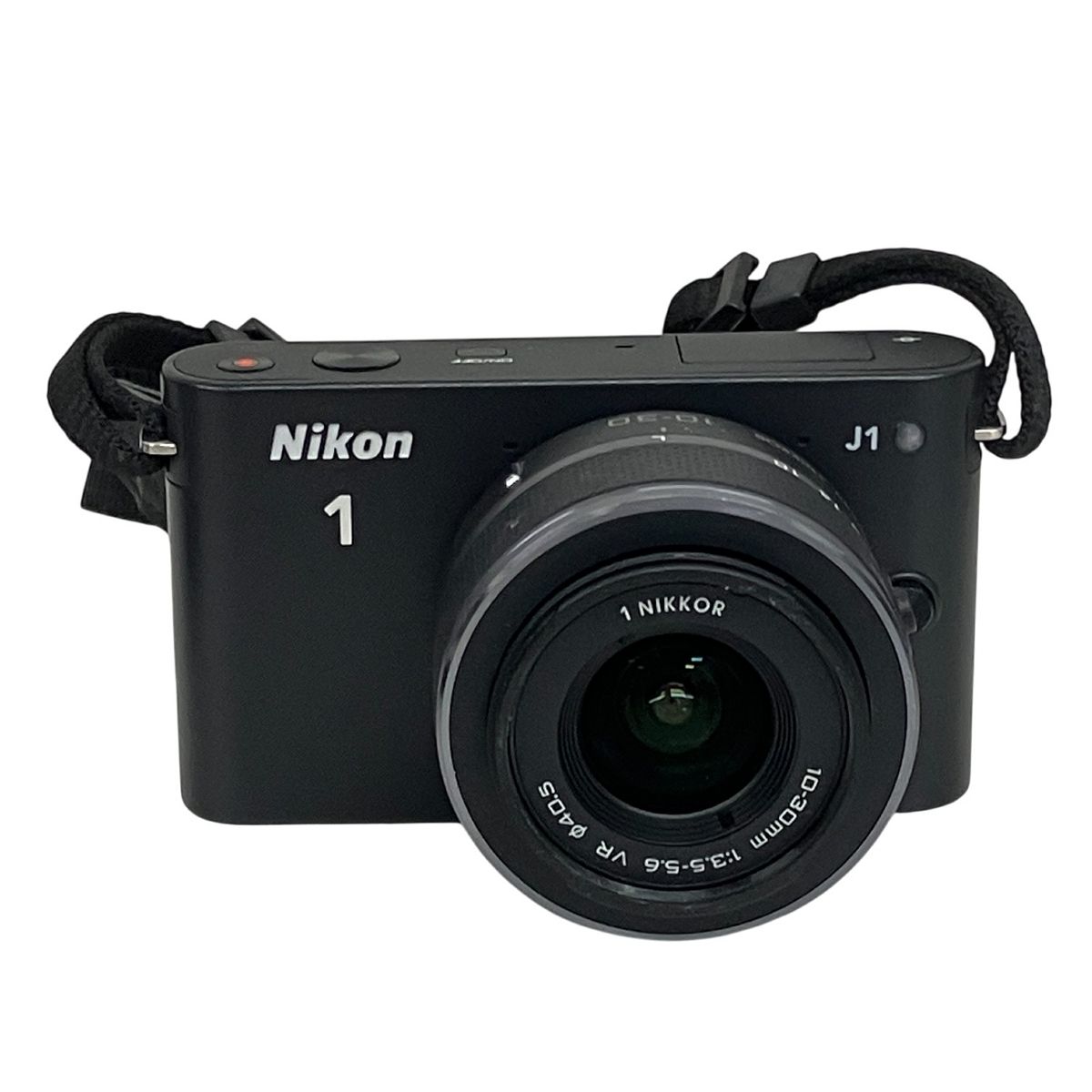Nikon J1 ミラーレスカメラ 10-30mmレンズ付き Nikon 1 J1 10-30mm F3.5-5.6 VR ズームレンズキット ブラック ニコン