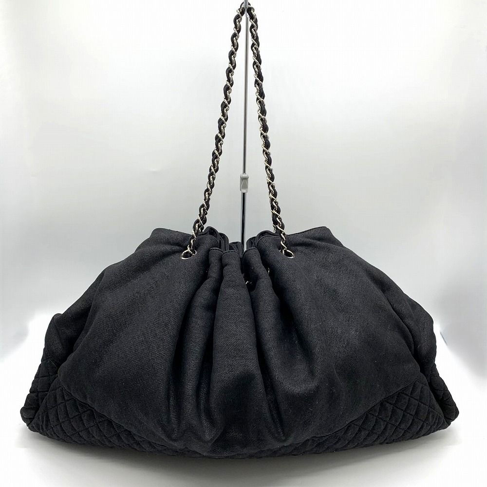 CHANEL シャネル メルローズカバス ショルダーバッグ 巾着 チェーン