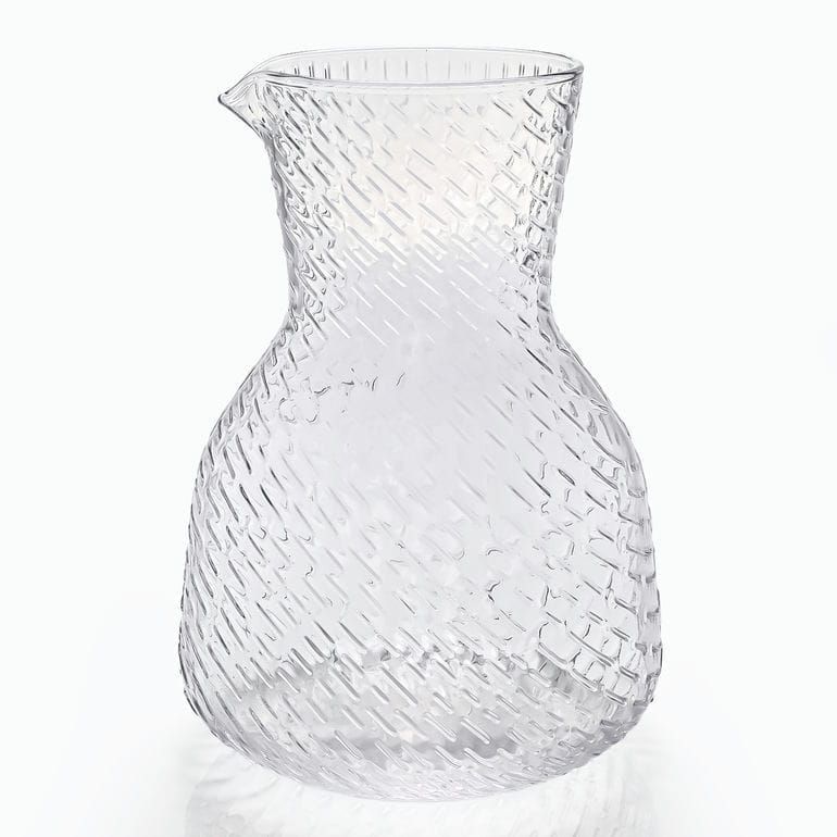 マリメッコ marimekko ピッチャー 水差し Carafe カラフェ デカンタ 1.3 L SYKSY スゥクス 秋の雨 クリア 72634 072634 100 洋食器 テーブルウェア 北欧食器 北欧デザイン