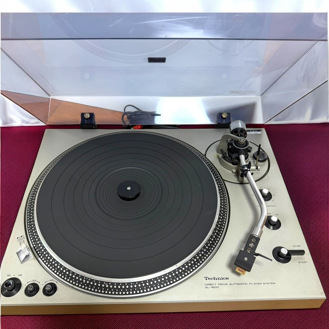 ☆送料無料 良品 Technics テクニクス SL-1600 ダイレクトドライブ
