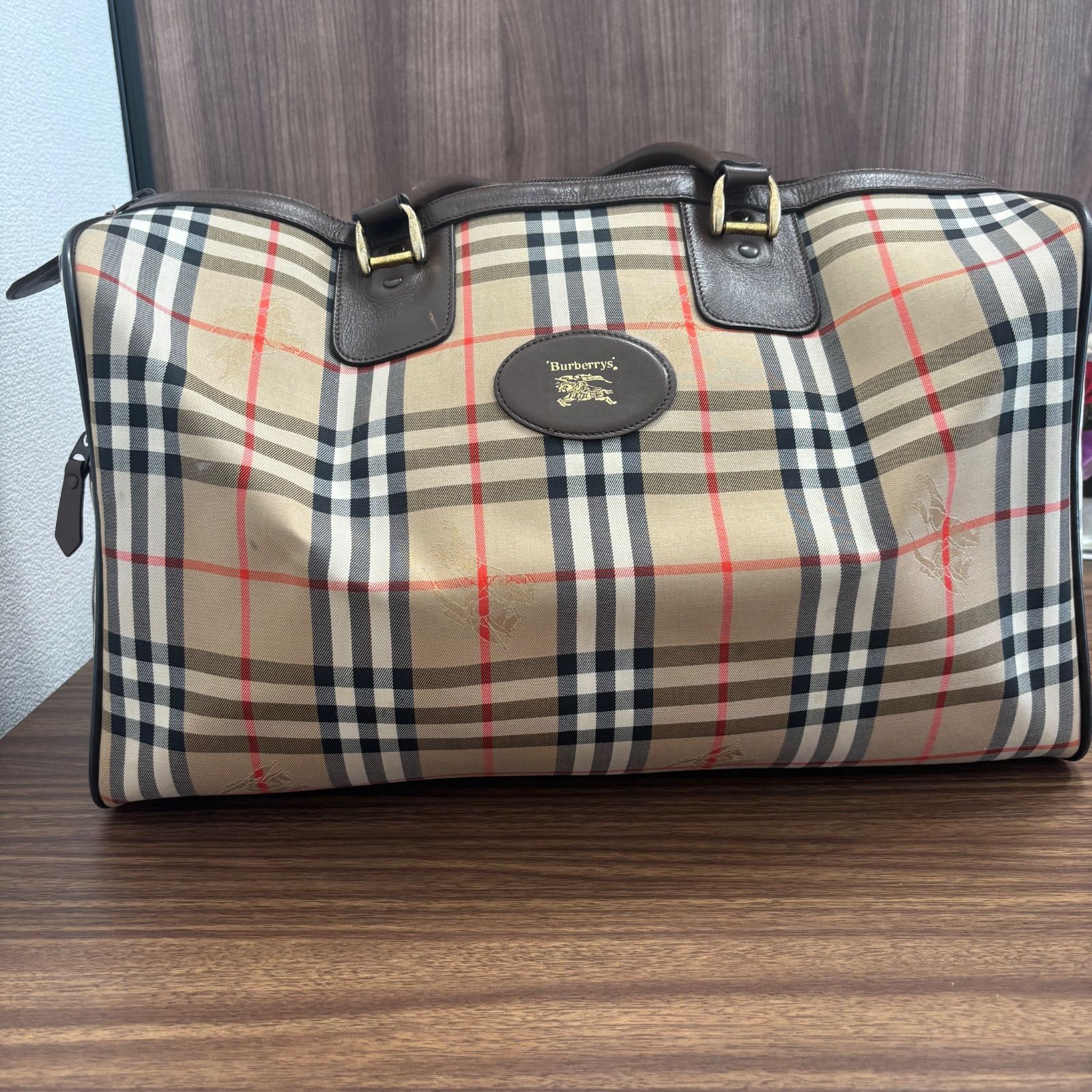 ☆ Burberrys バーバリーズ ボストンバッグ / ノバチェック
