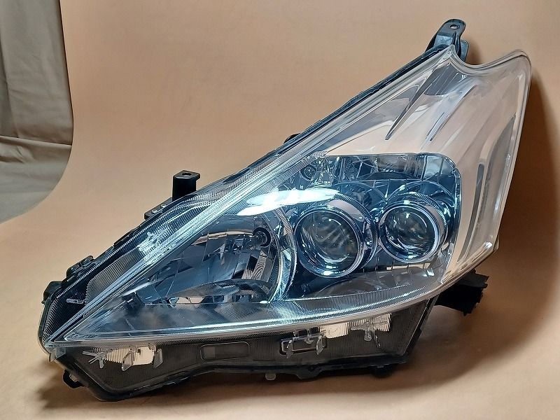 コーティング済 プリウスα ZVW41W 左ヘッドランプ・ヘッドライト S