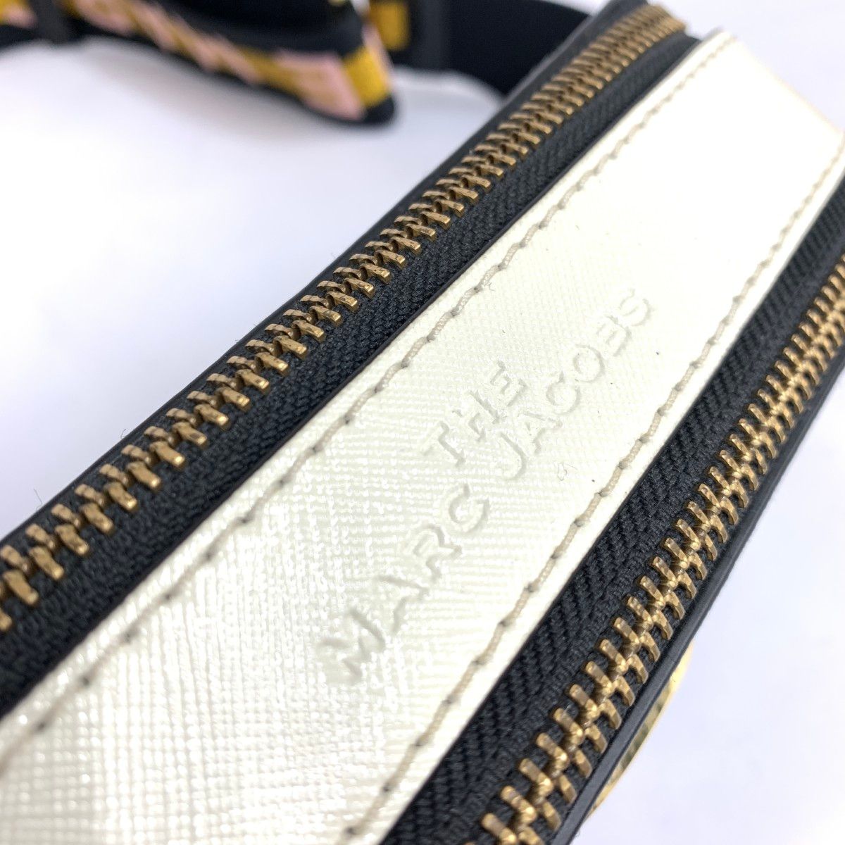 MARC JACOBS マークジェイコブス スナップショット レザー ブラック  